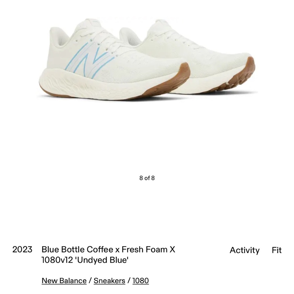 NWT New Balance x Blue Bottle Coffee Fresh Foam X Sneakers - Picture 5 of 5
